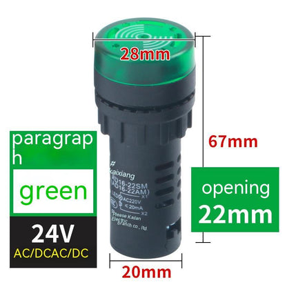 Buzzer clignotant